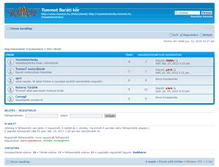 Tablet Screenshot of forum.tommot.hu